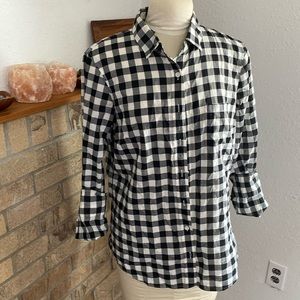 👕J Crew Gingham Shirt